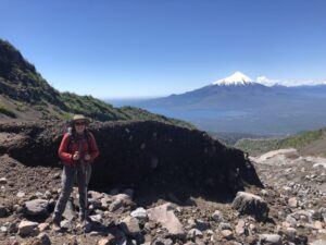 Emily Mixon on a mountain